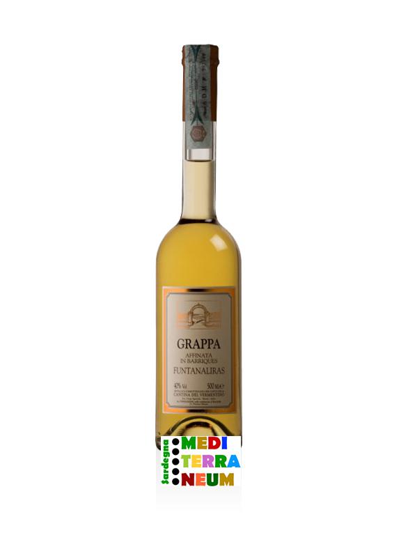 Grappa Funtanaliras | Grappa di vinaccia di Vermentino.