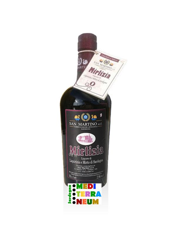 Mirilizia | Mirlizia Liquore di Liquirizia e Mirto di Sardegna